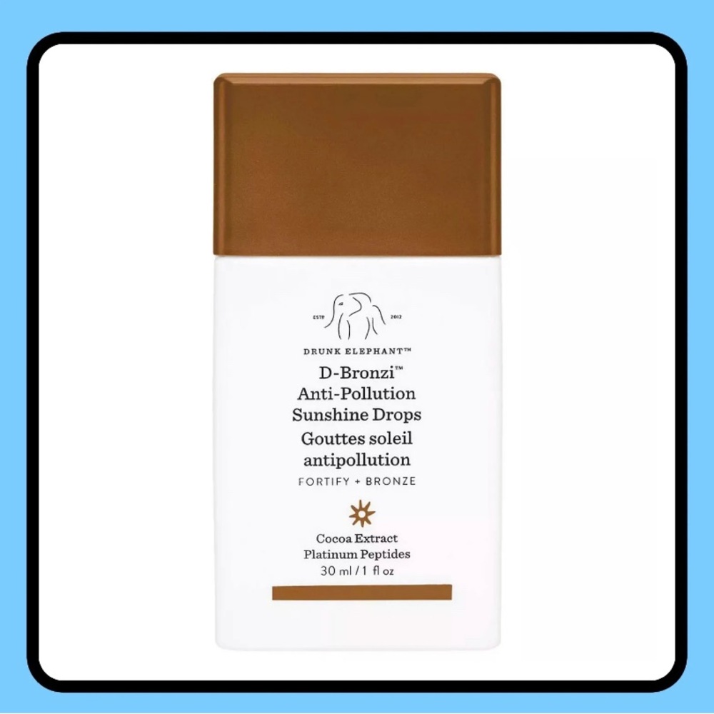 Drunk Elephant D-Bronzi Anti-Pollution Sunshine Drops - 1oz.